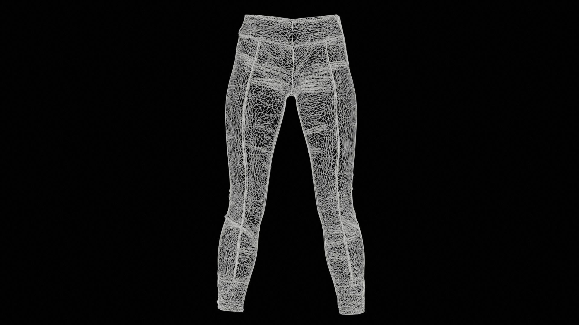 114 Trouser Short Bottom Jeans Superbundle 3D Model Collection_31
