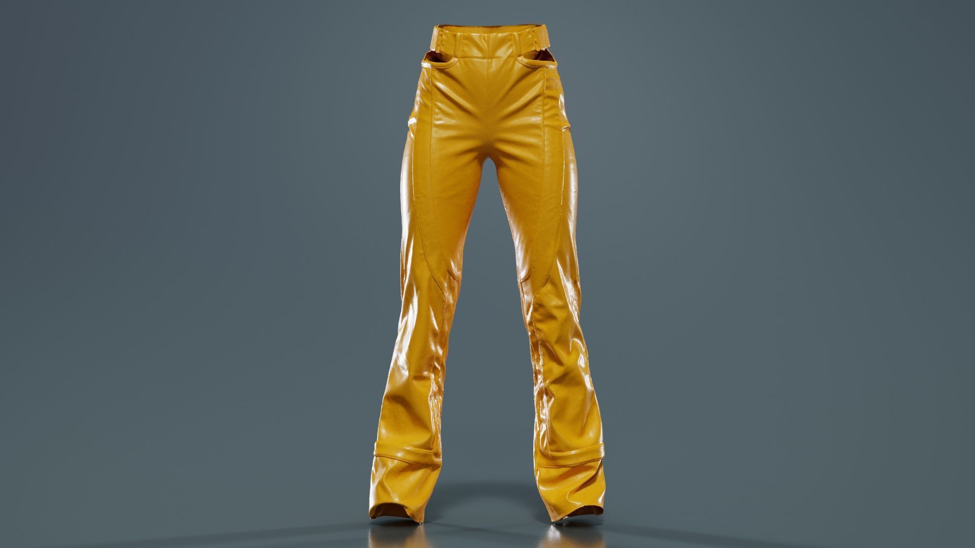 114 Trouser Short Bottom Jeans Superbundle 3D Model Collection_13