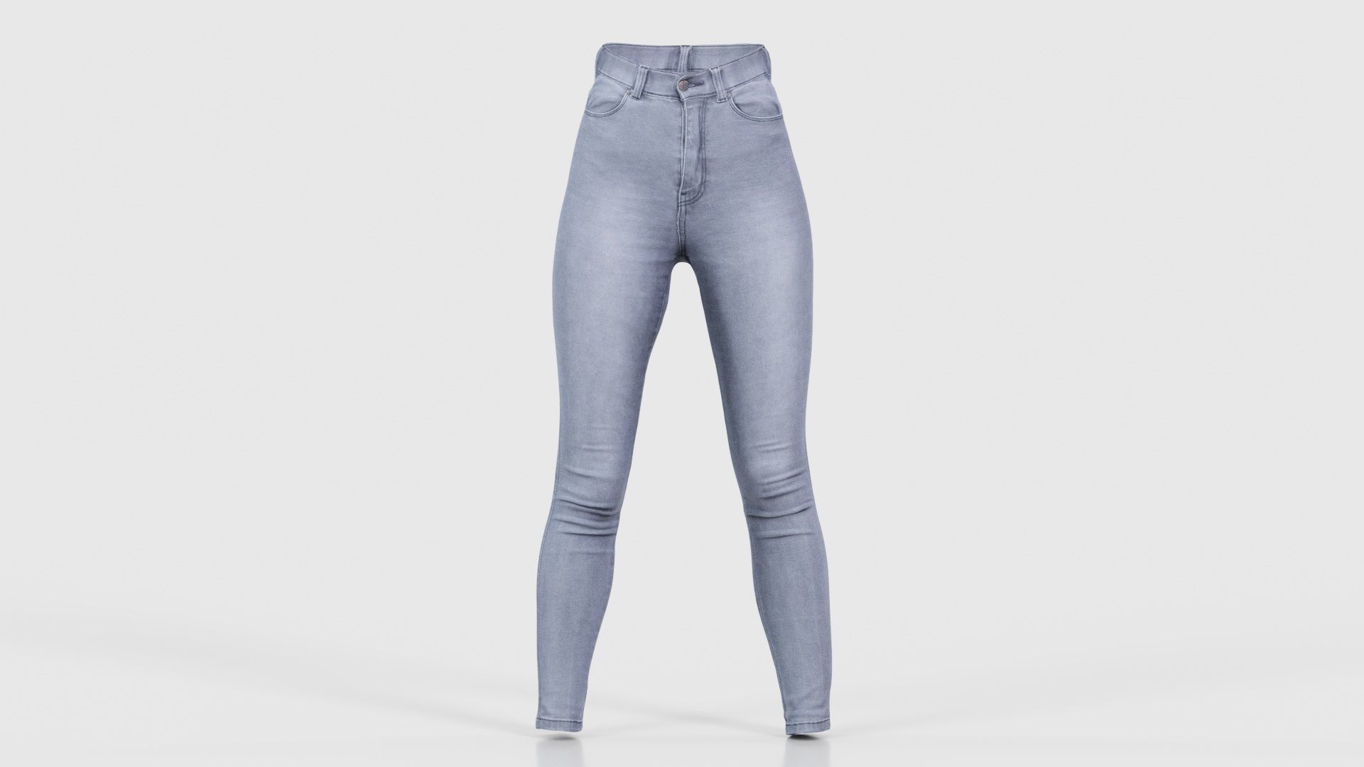 114 Trouser Short Bottom Jeans Superbundle 3D Model Collection_51