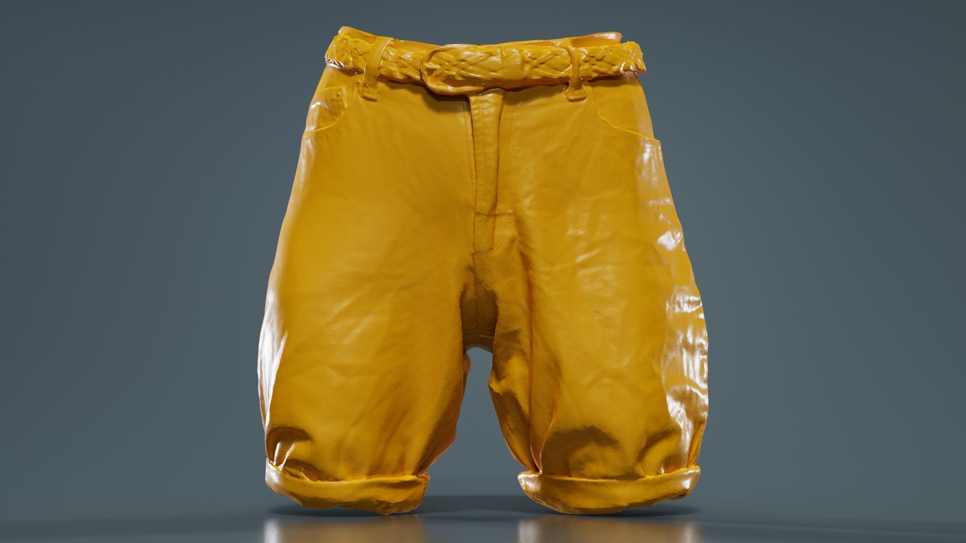 114 Trouser Short Bottom Jeans Superbundle 3D Model Collection_18