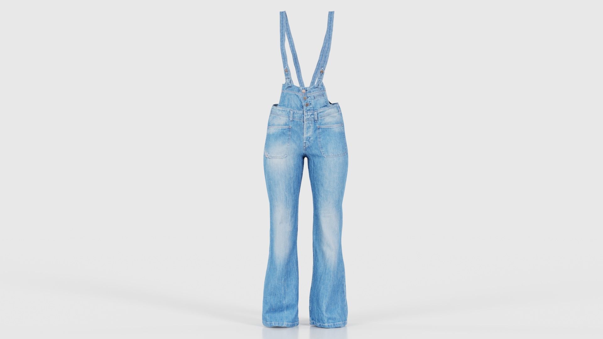 114 Trouser Short Bottom Jeans Superbundle 3D Model Collection_52