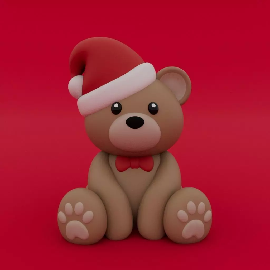 Christmas Special - Teddy Bear 3D print model_0