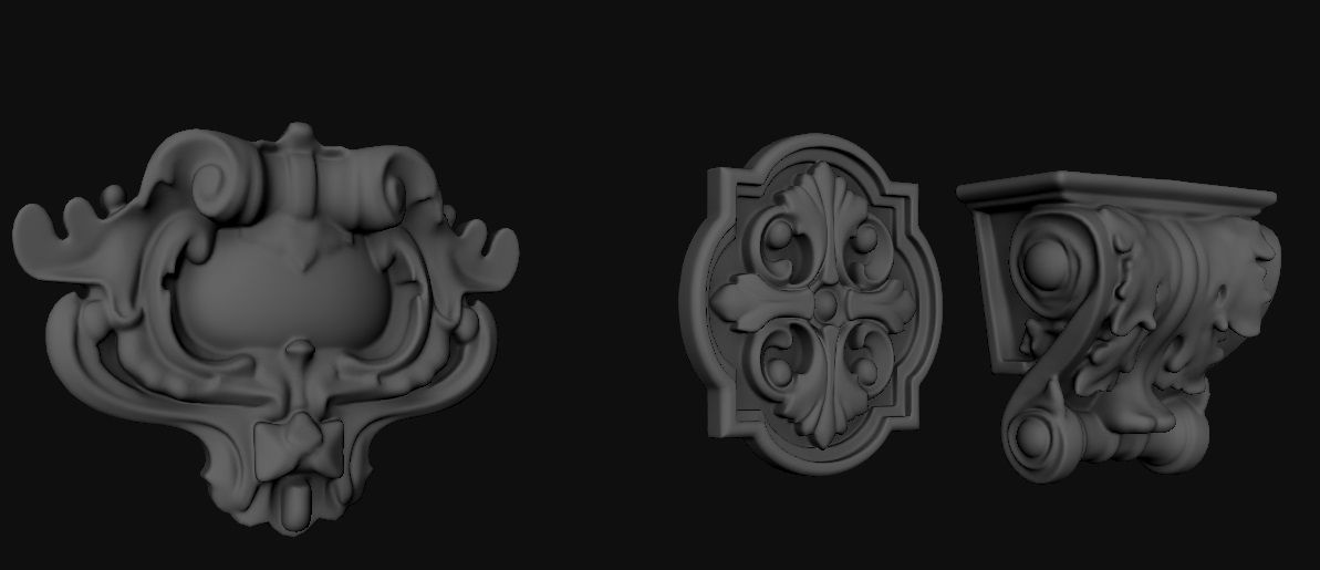 Architectural Elements 3D model_2