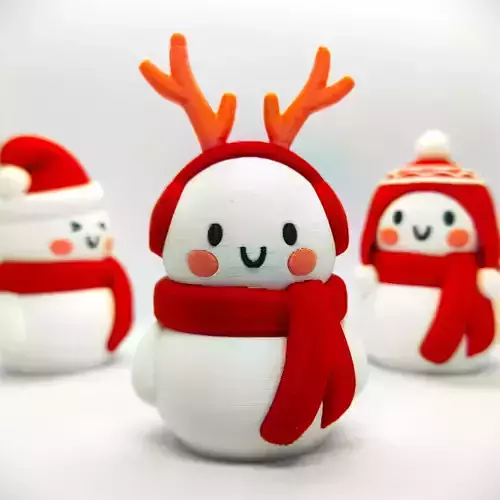 Christmas Special - Snowman 01 3D print model