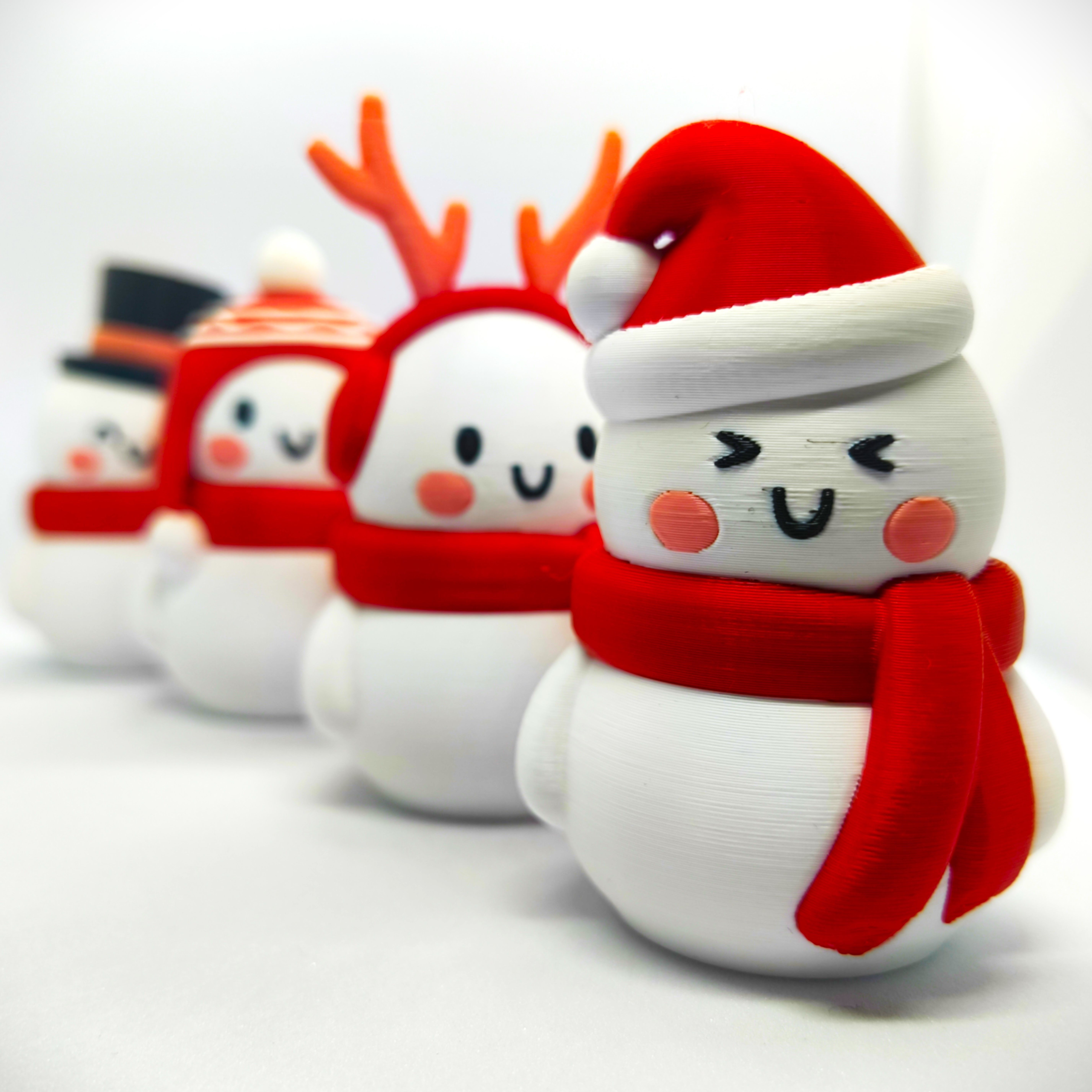 Christmas Special - Snowman 02 3D print model_3