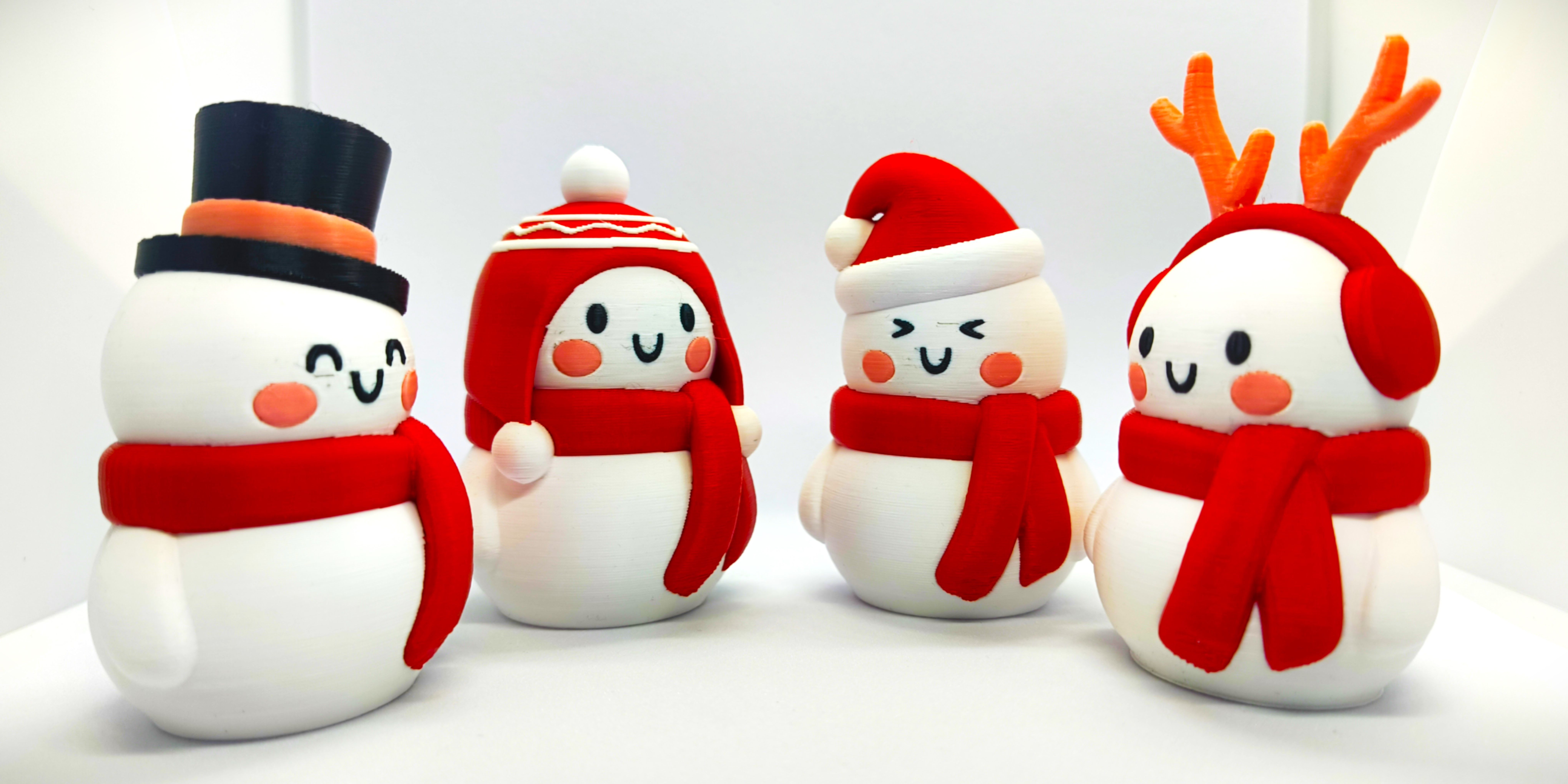Christmas Special - Snowman 02 3D print model_4