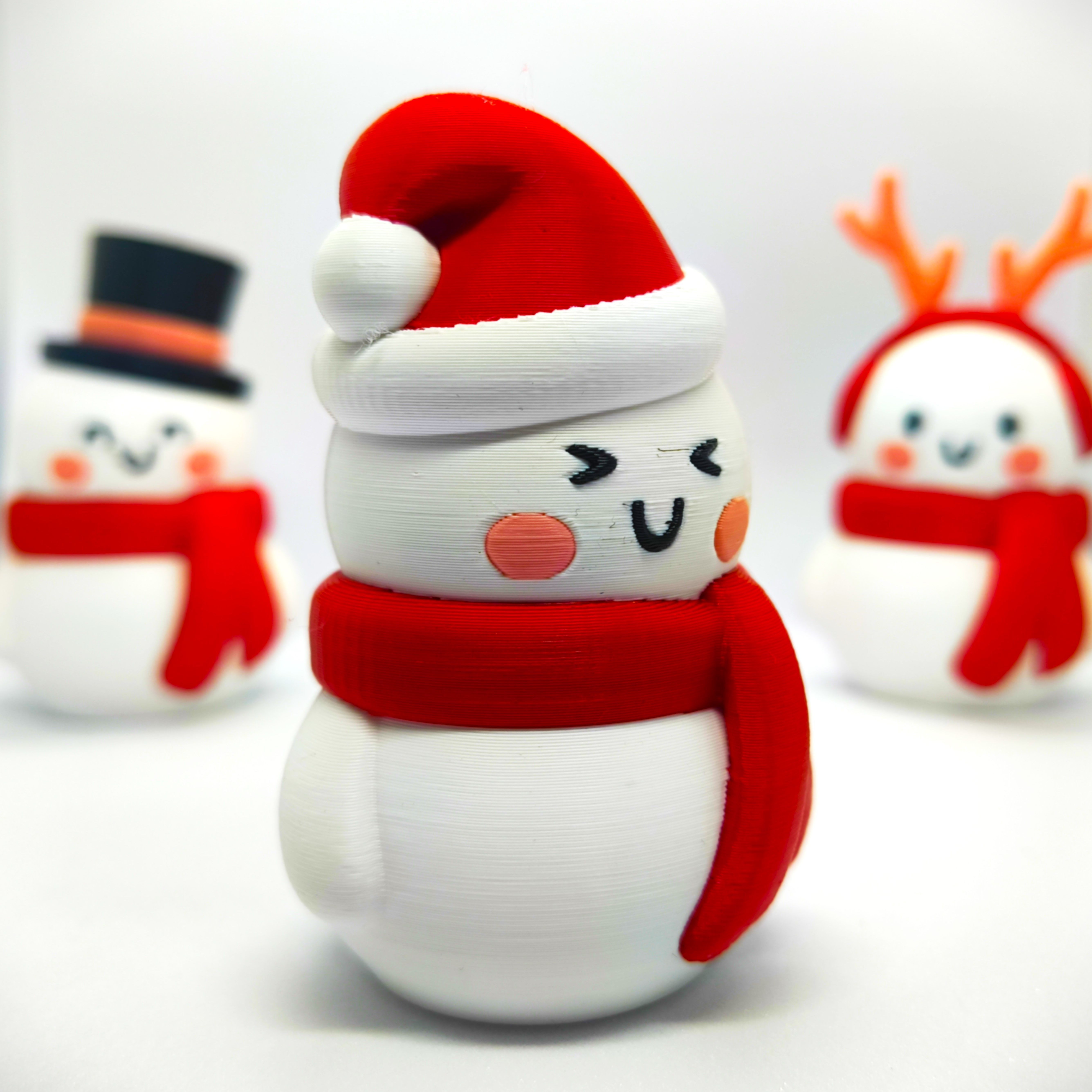Christmas Special - Snowman 02 3D print model_1