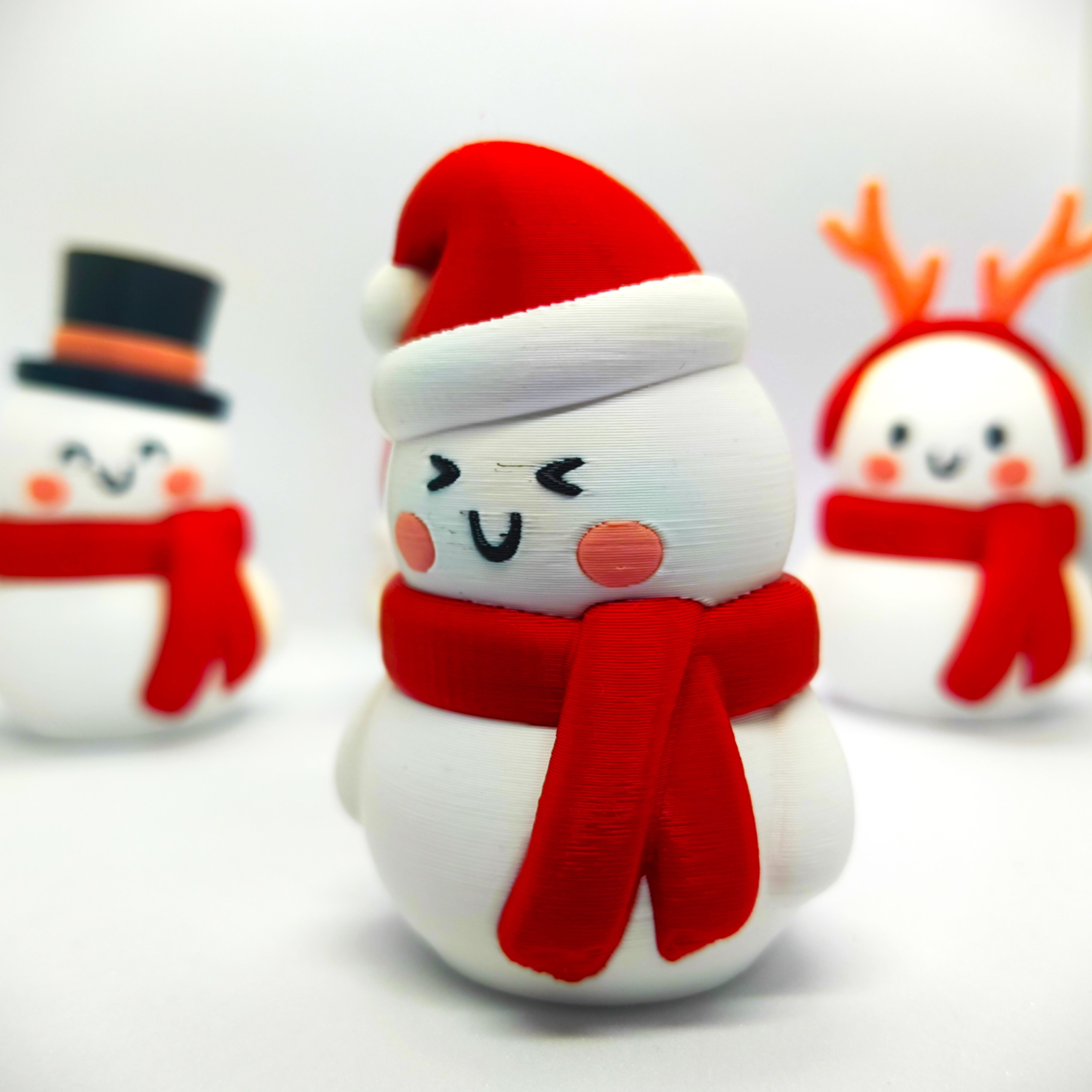 Christmas Special - Snowman 02 3D print model_2