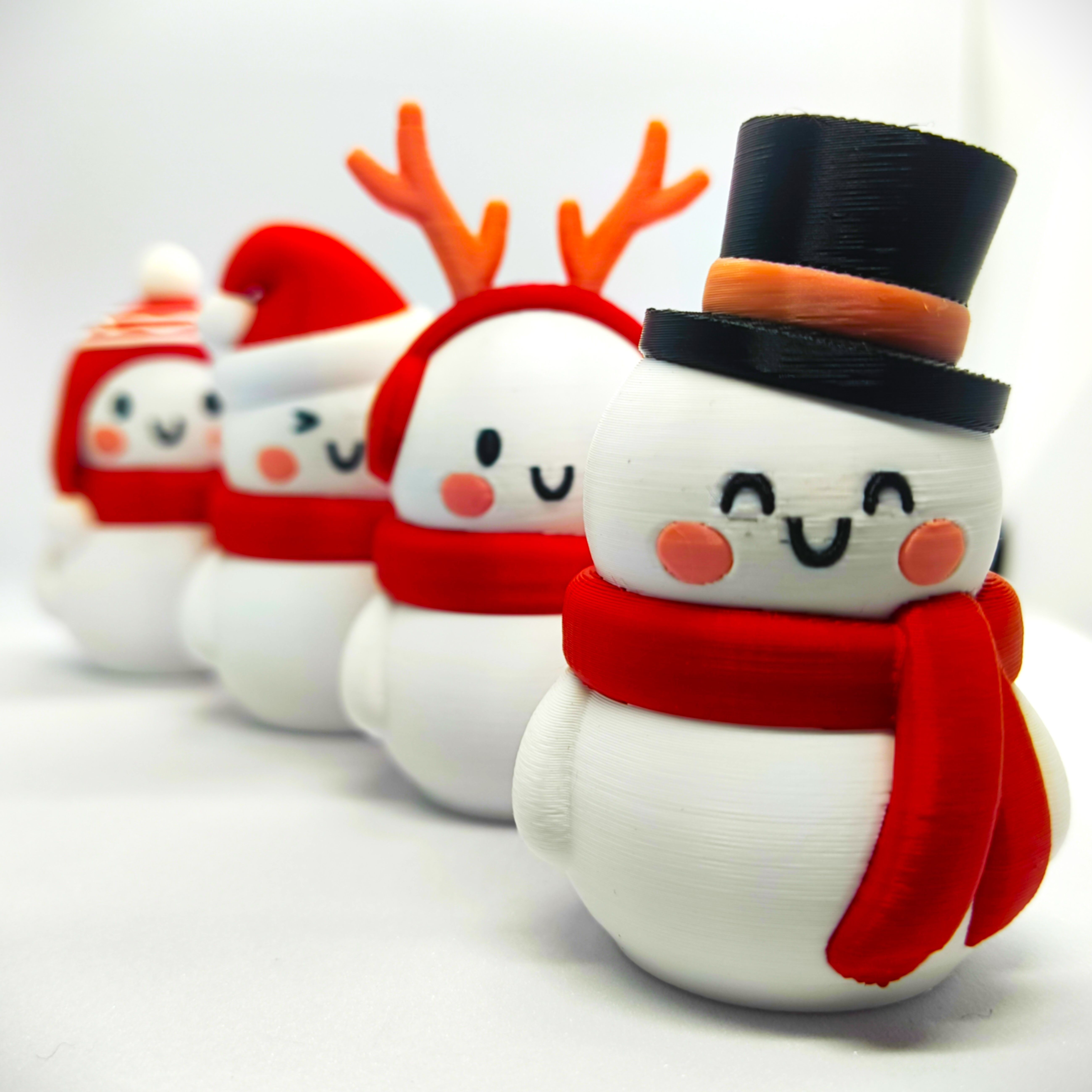 Christmas Special - Snowman 03 3D print model_3