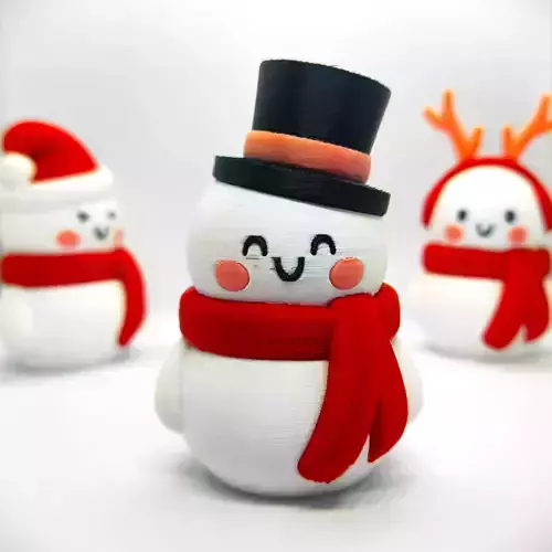 Christmas Special - Snowman 03 3D print model