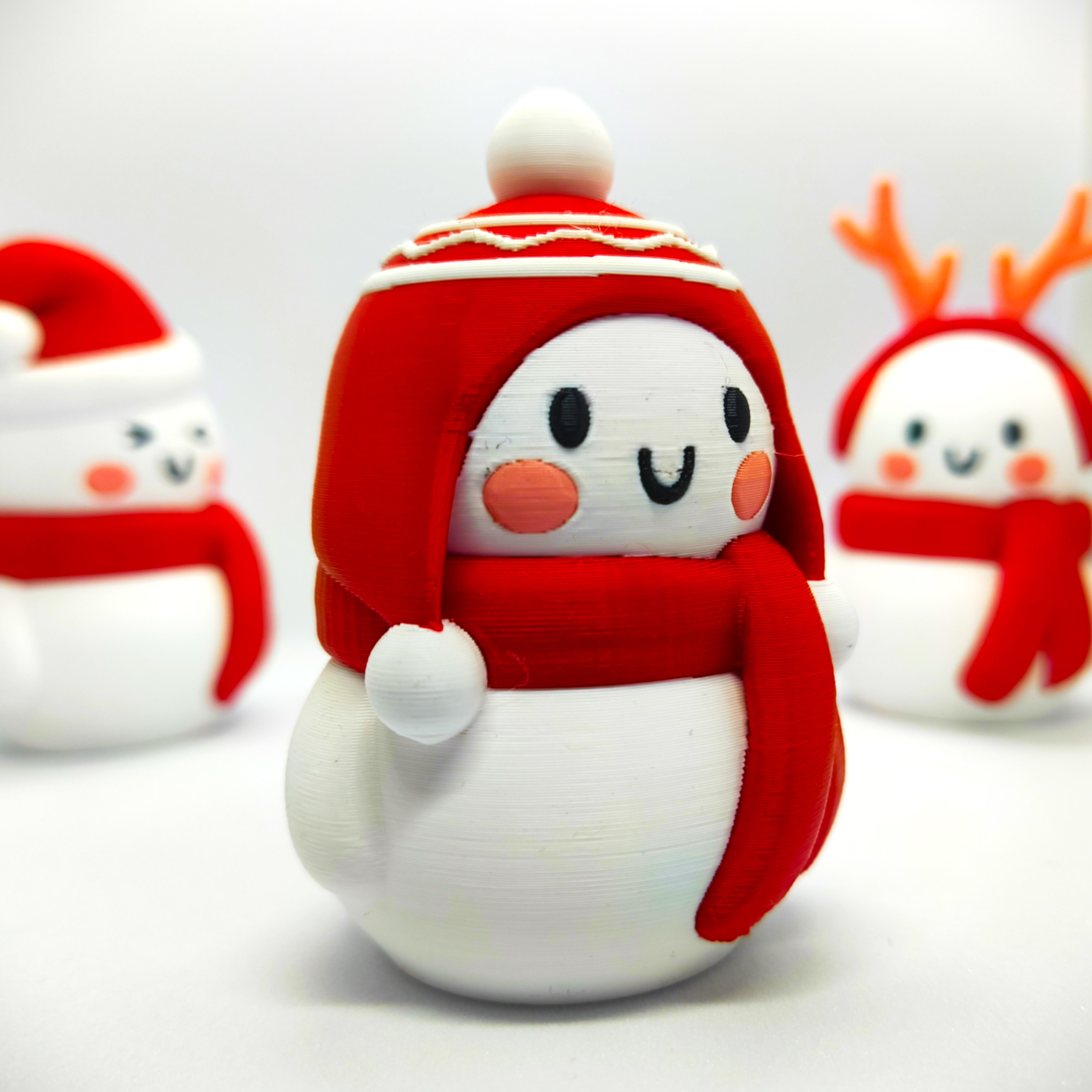 Christmas Special - Snowman 04 3D print model_1