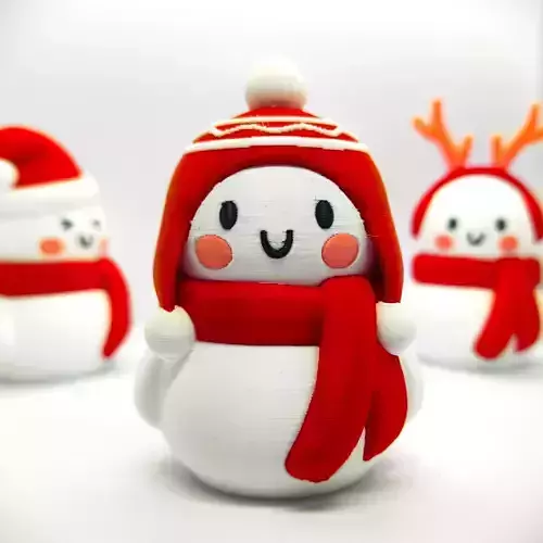Christmas Special - Snowman 04 3D print model