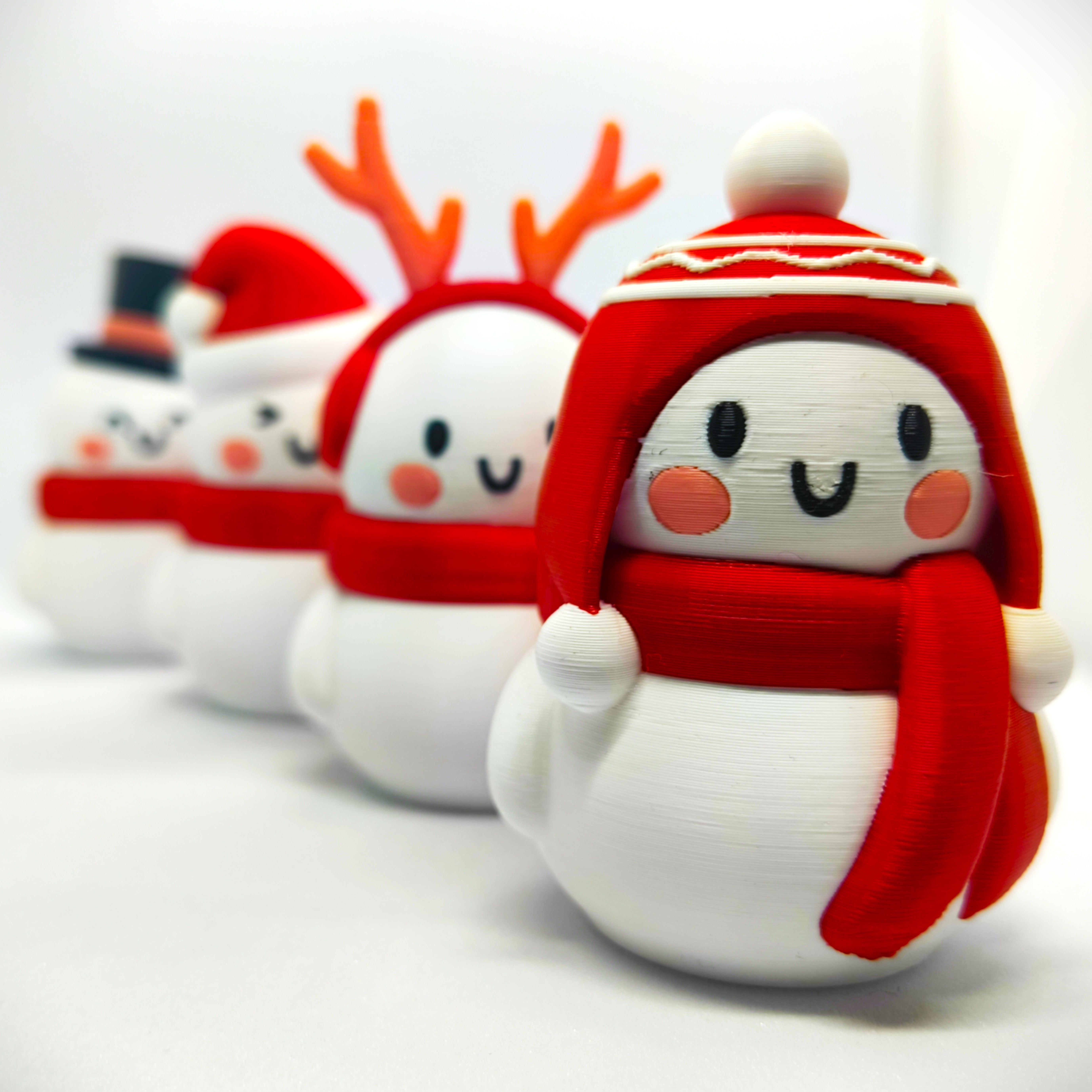 Christmas Special - Snowman 04 3D print model_3