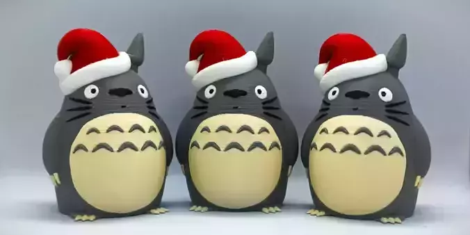 Christmas Special - Totoro 3D print model