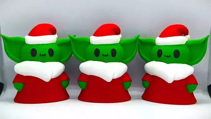 Christmas Special - Baby Yoda 3D print model