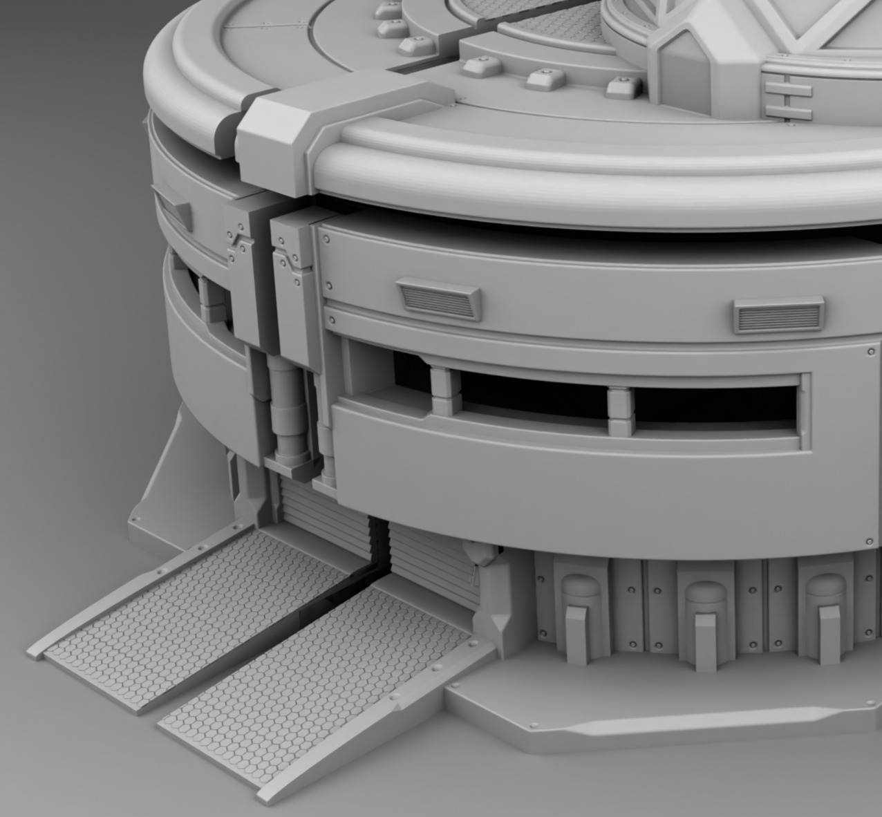 Martian Laboratory 3D print model_15