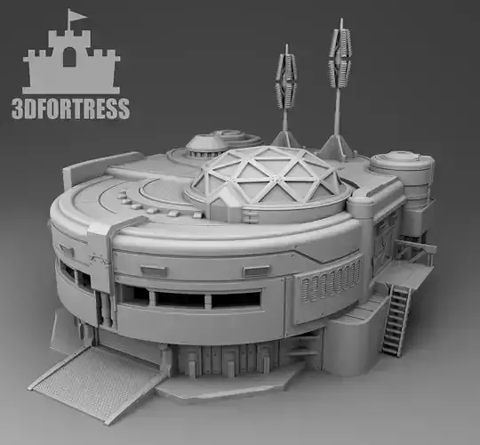 Martian Laboratory 3D print model