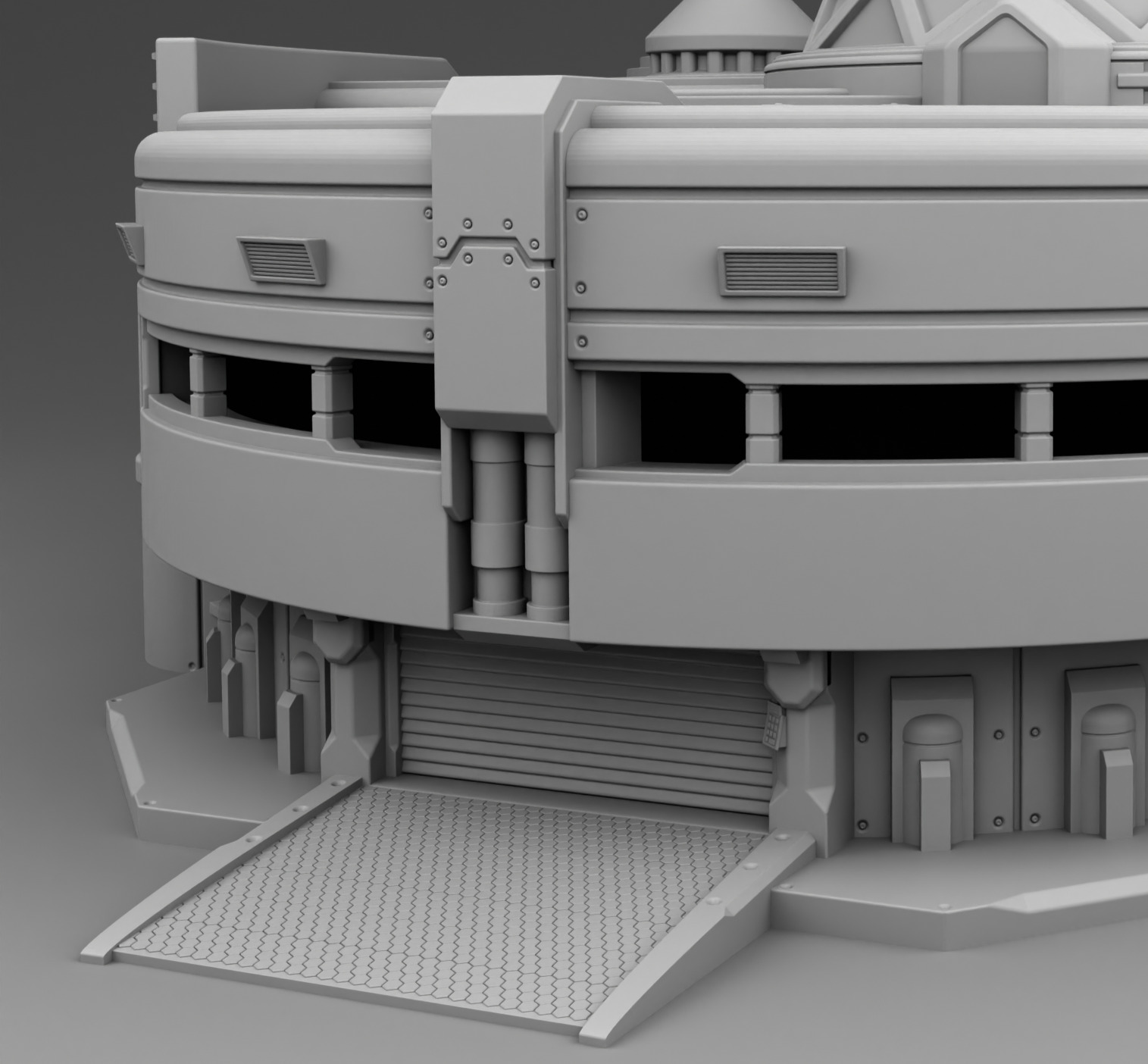 Martian Laboratory 3D print model_12