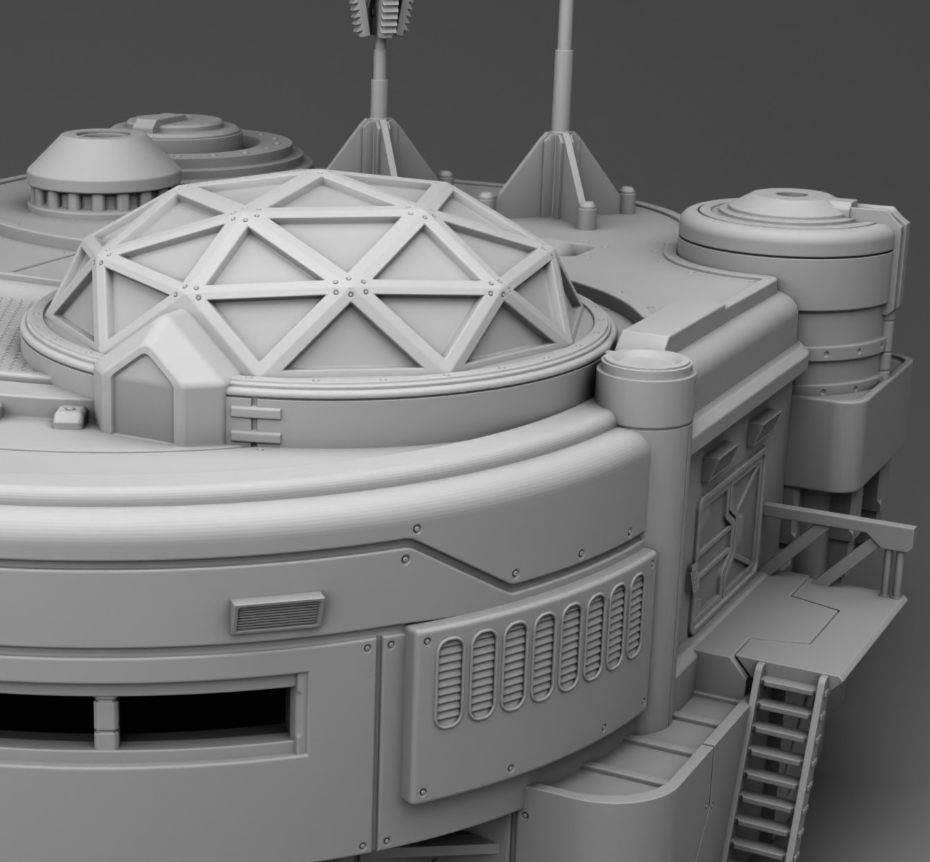 Martian Laboratory 3D print model_6