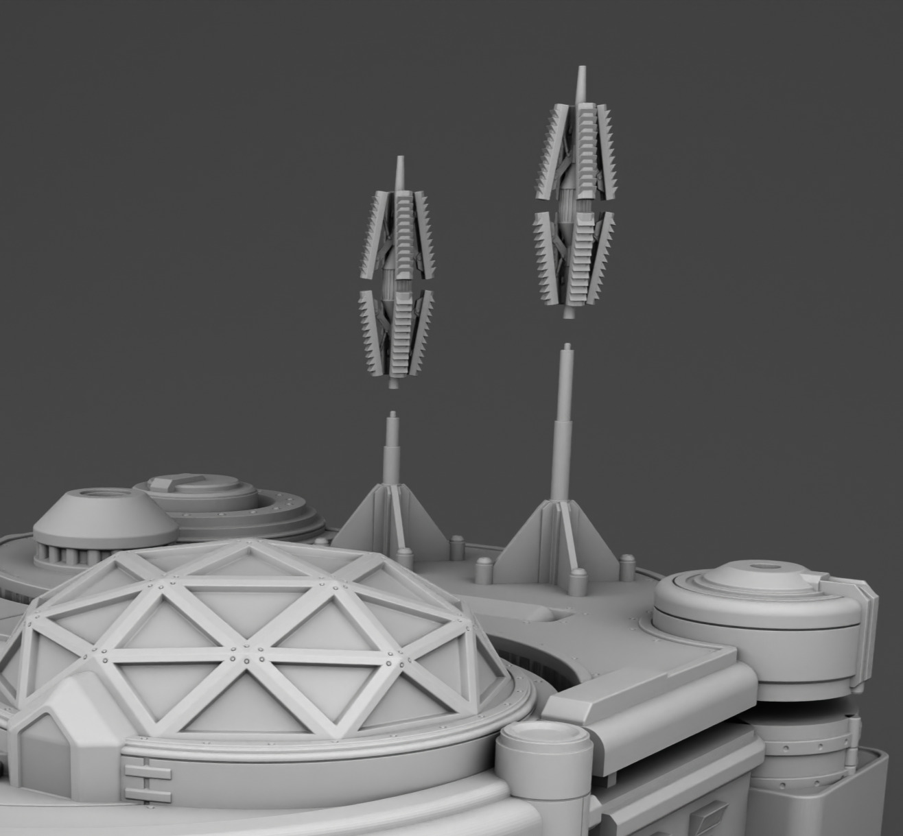 Martian Laboratory 3D print model_13