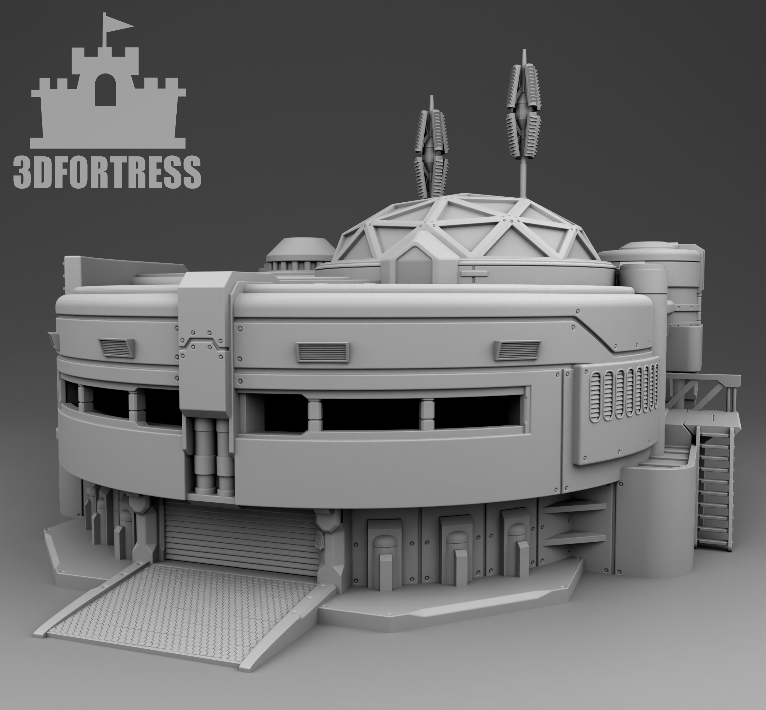 Martian Laboratory 3D print model_2