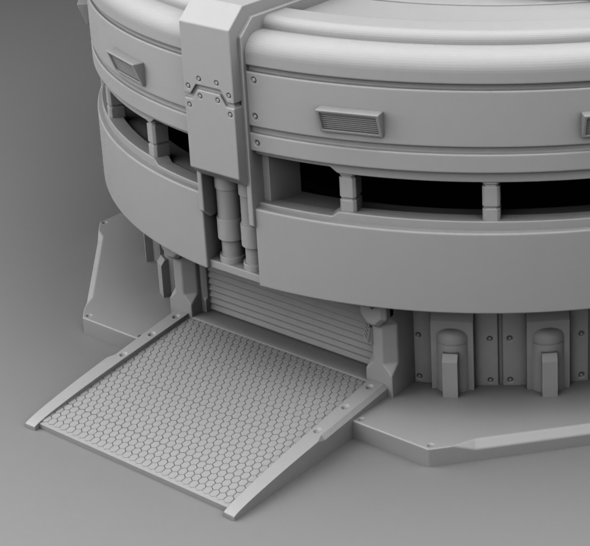 Martian Laboratory 3D print model_8