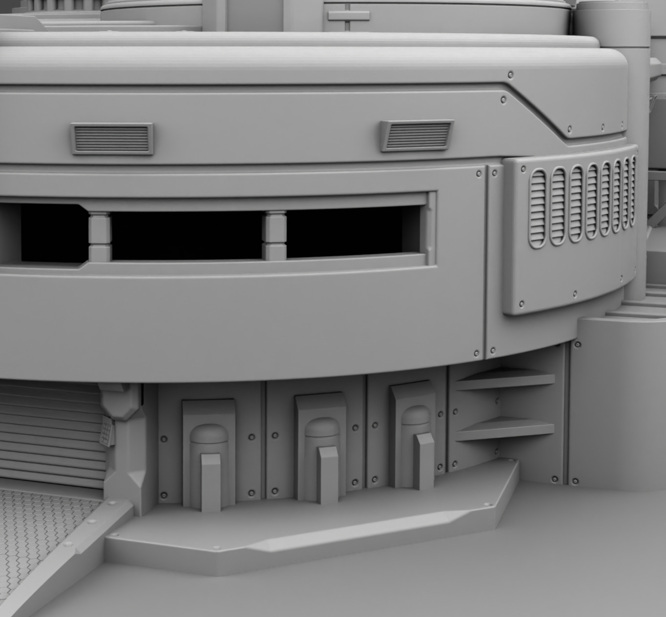 Martian Laboratory 3D print model_11