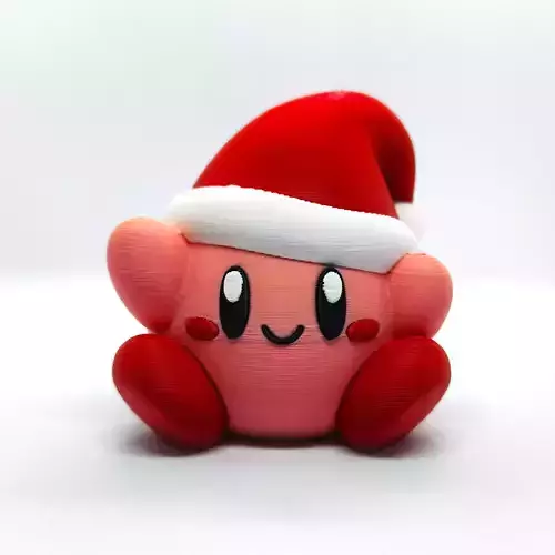 Christmas Special - Cute Kirby 3D print model