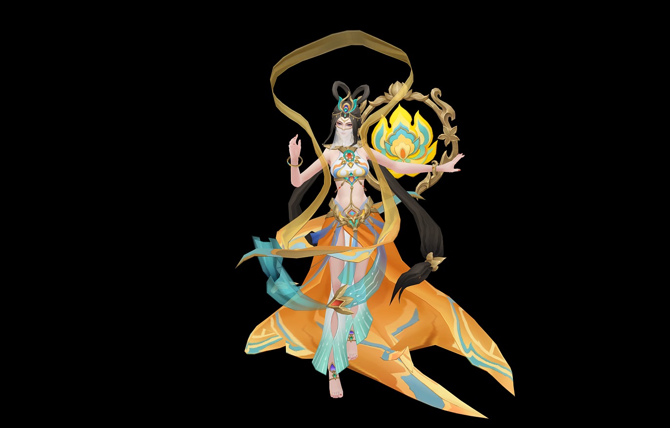 Dunhuang Feitian 3D model_22