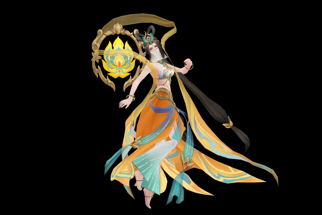 Dunhuang Feitian 3D model_21