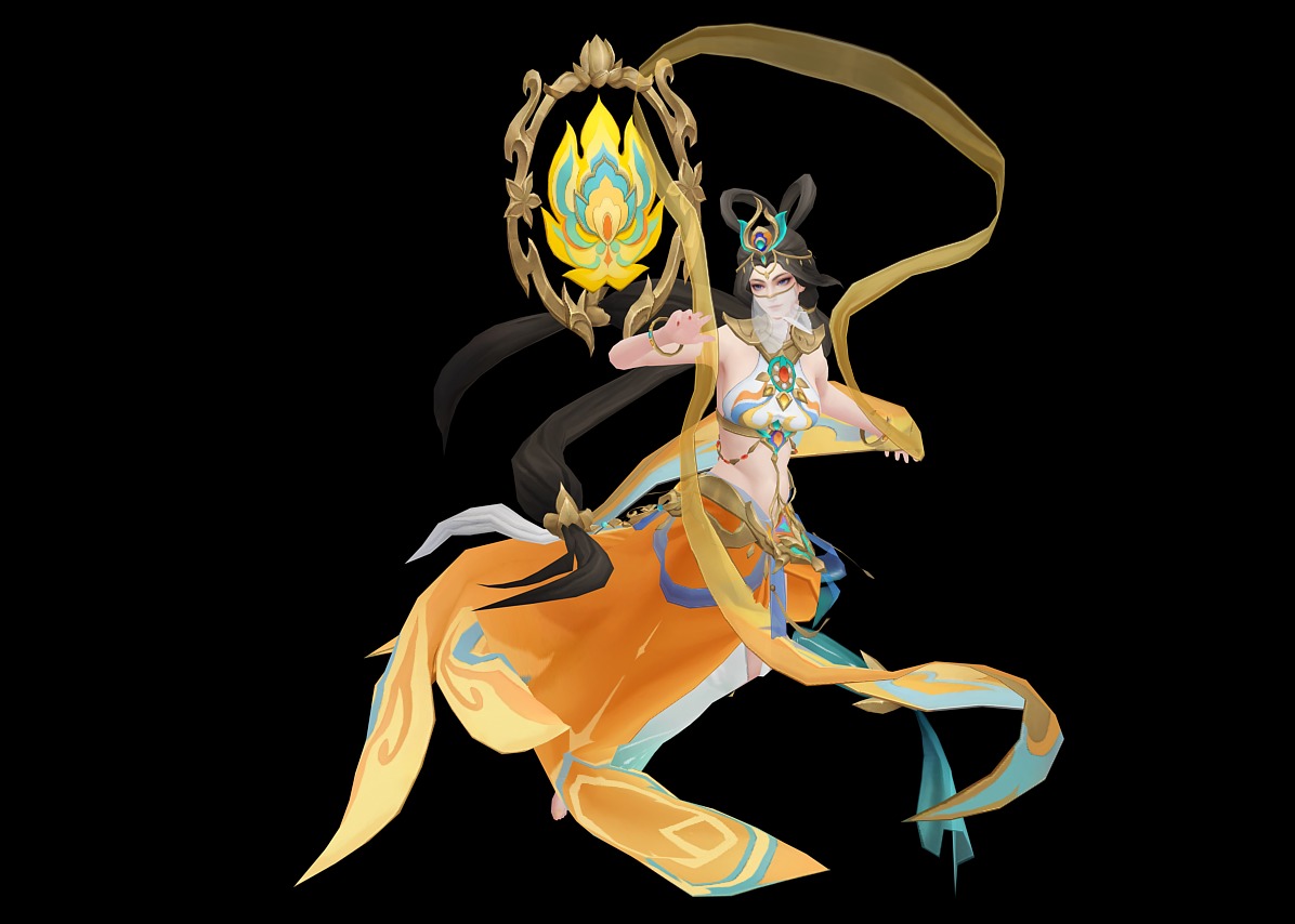 Dunhuang Feitian 3D model_28