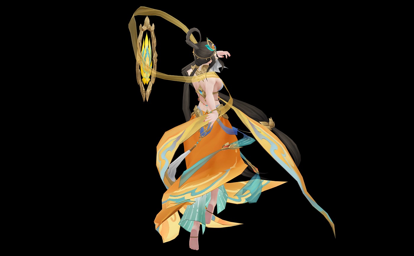 Dunhuang Feitian 3D model_23