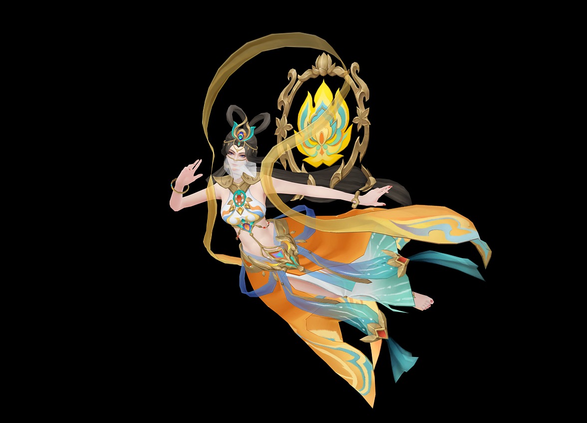 Dunhuang Feitian 3D model_27