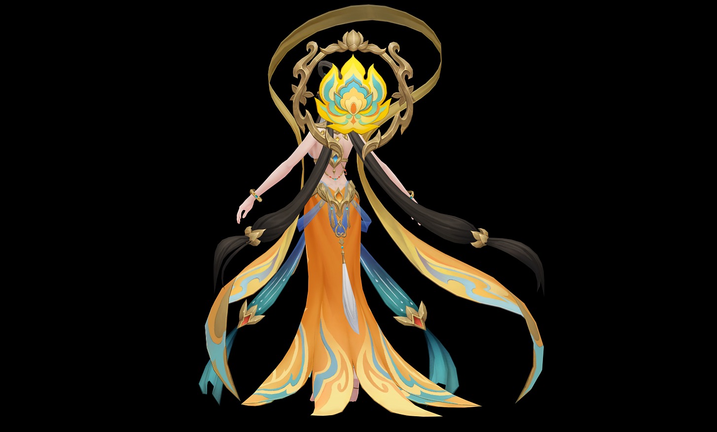 Dunhuang Feitian 3D model_10