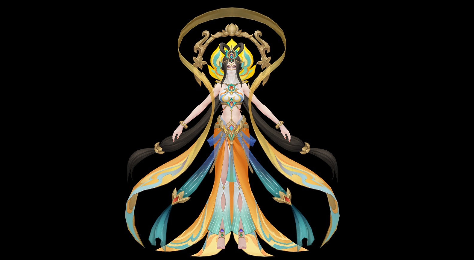 Dunhuang Feitian 3D model_7