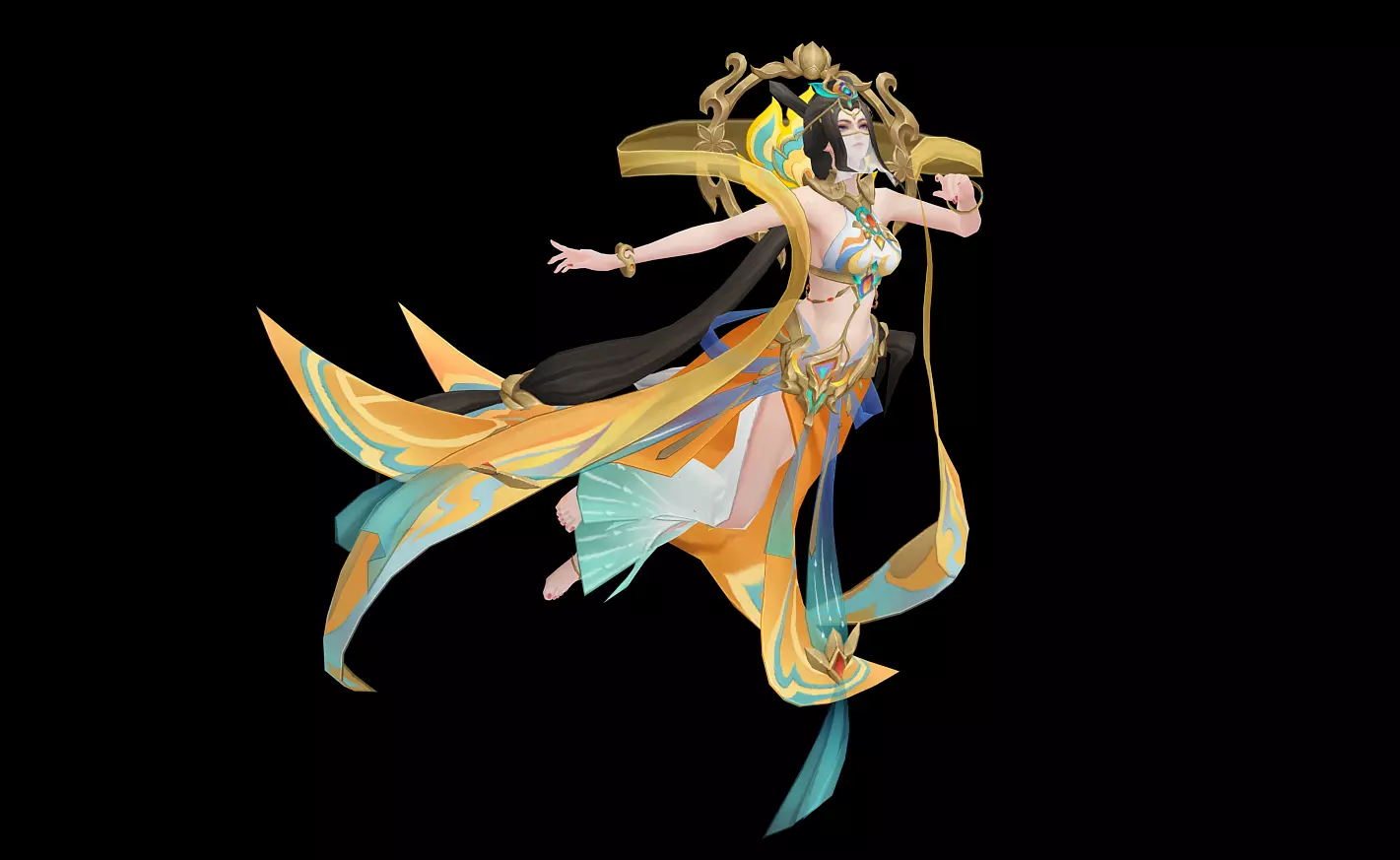 Dunhuang Feitian 3D model_0