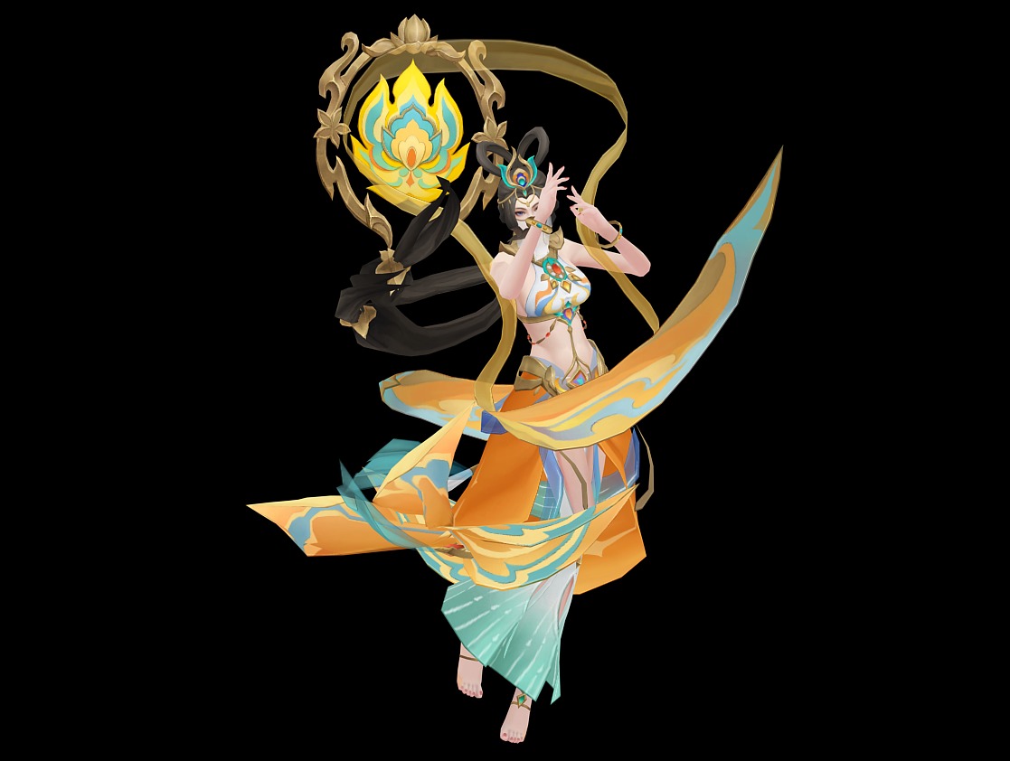 Dunhuang Feitian 3D model_30