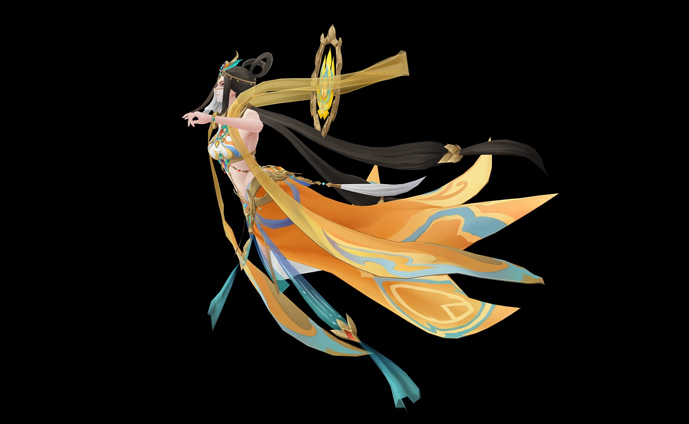 Dunhuang Feitian 3D model_19