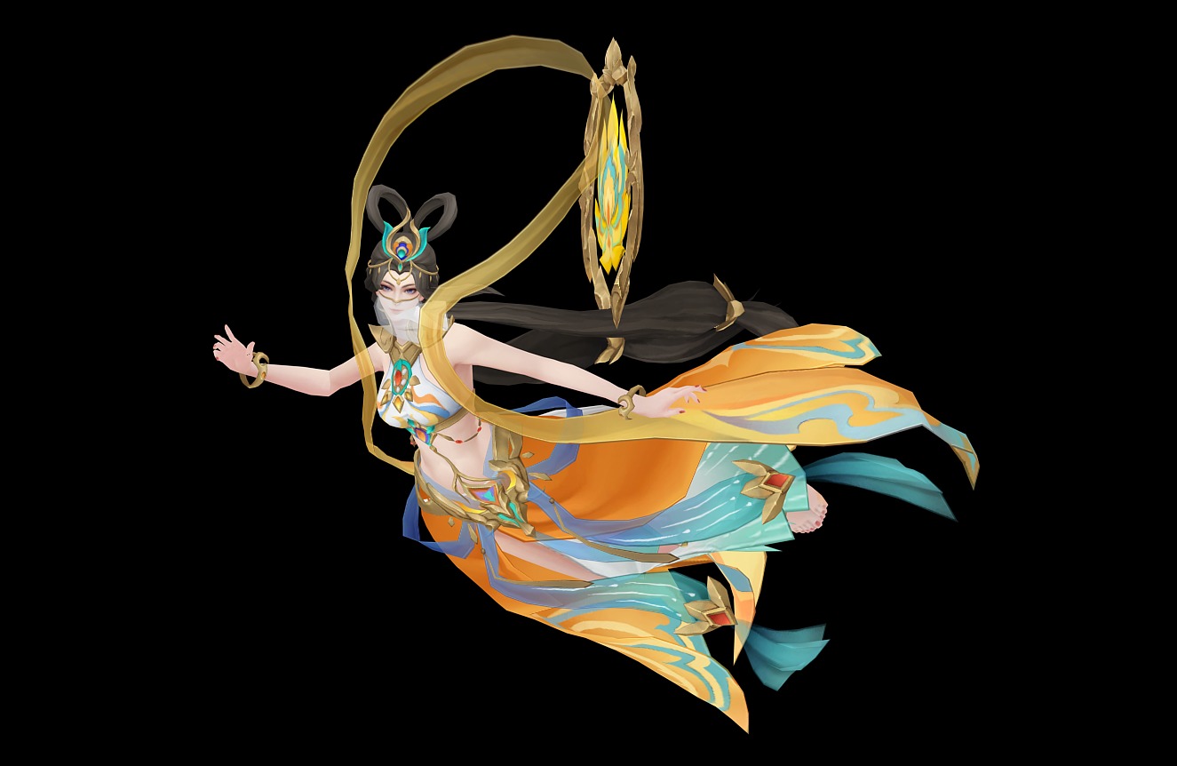 Dunhuang Feitian 3D model_29