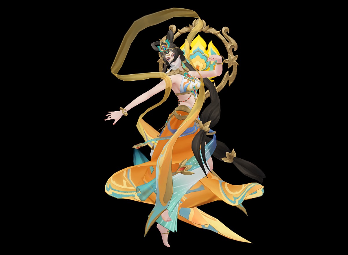 Dunhuang Feitian 3D model_24