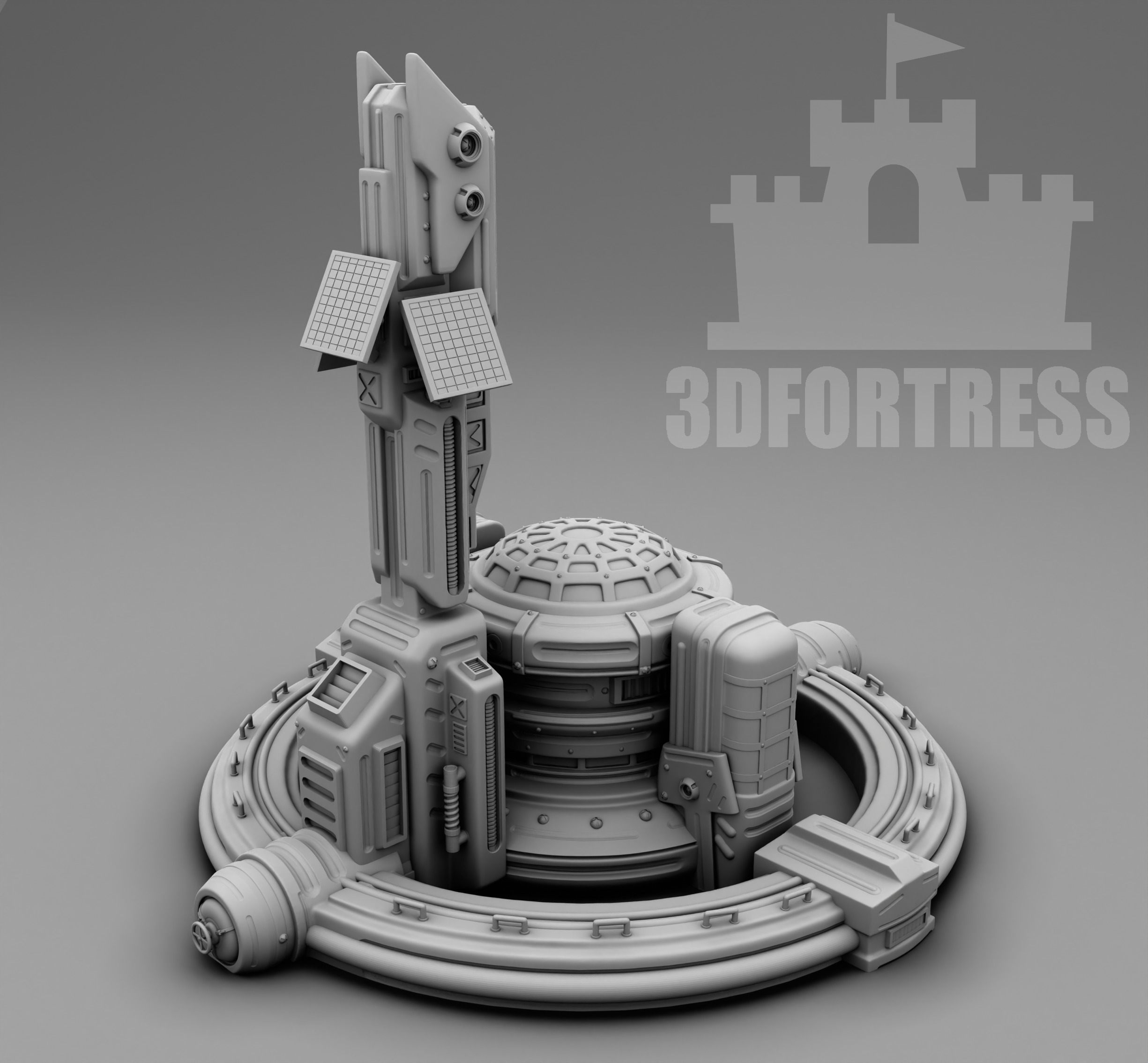 Mars electrical laboratory 3D print model_1