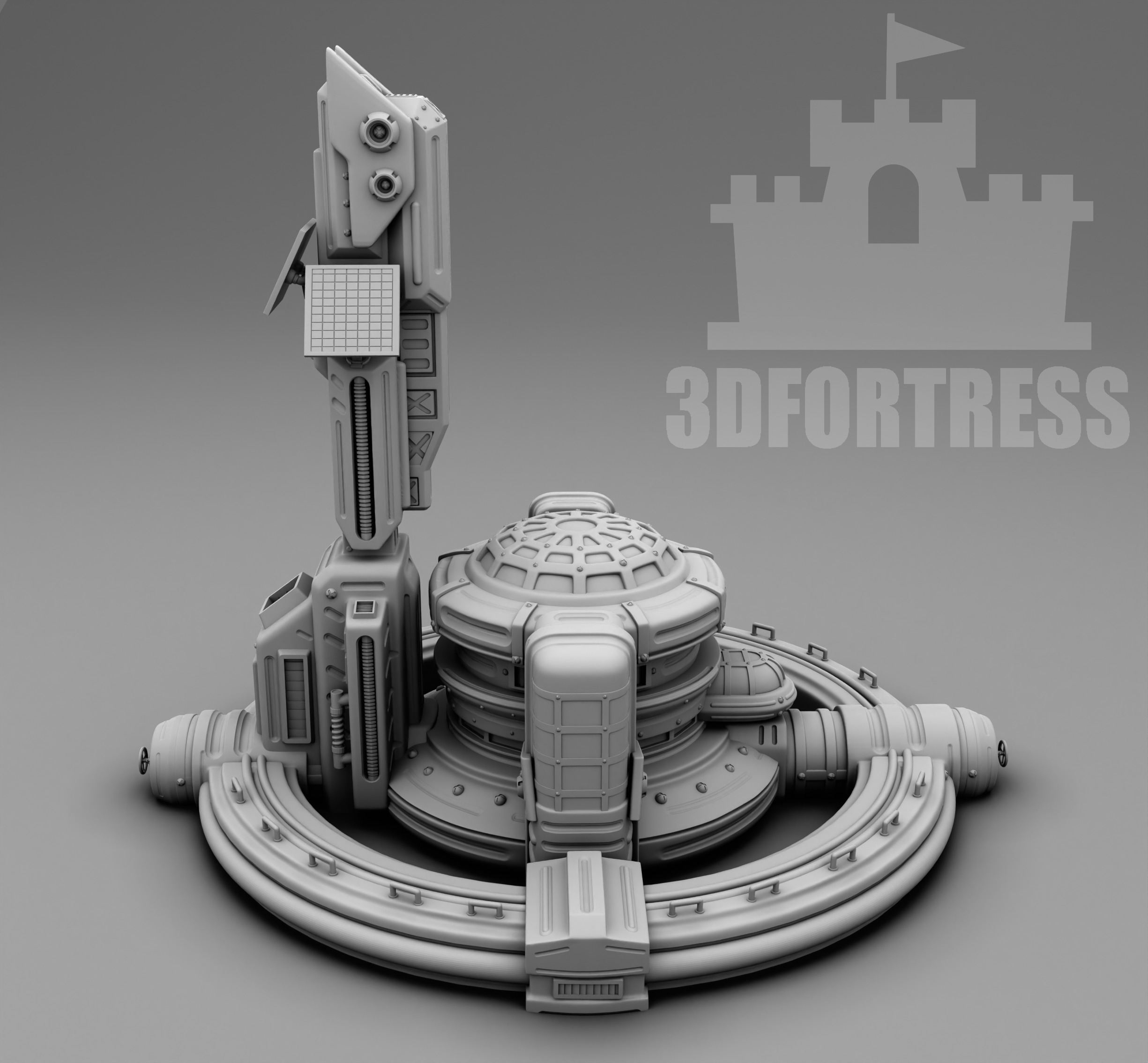 Mars electrical laboratory 3D print model_2