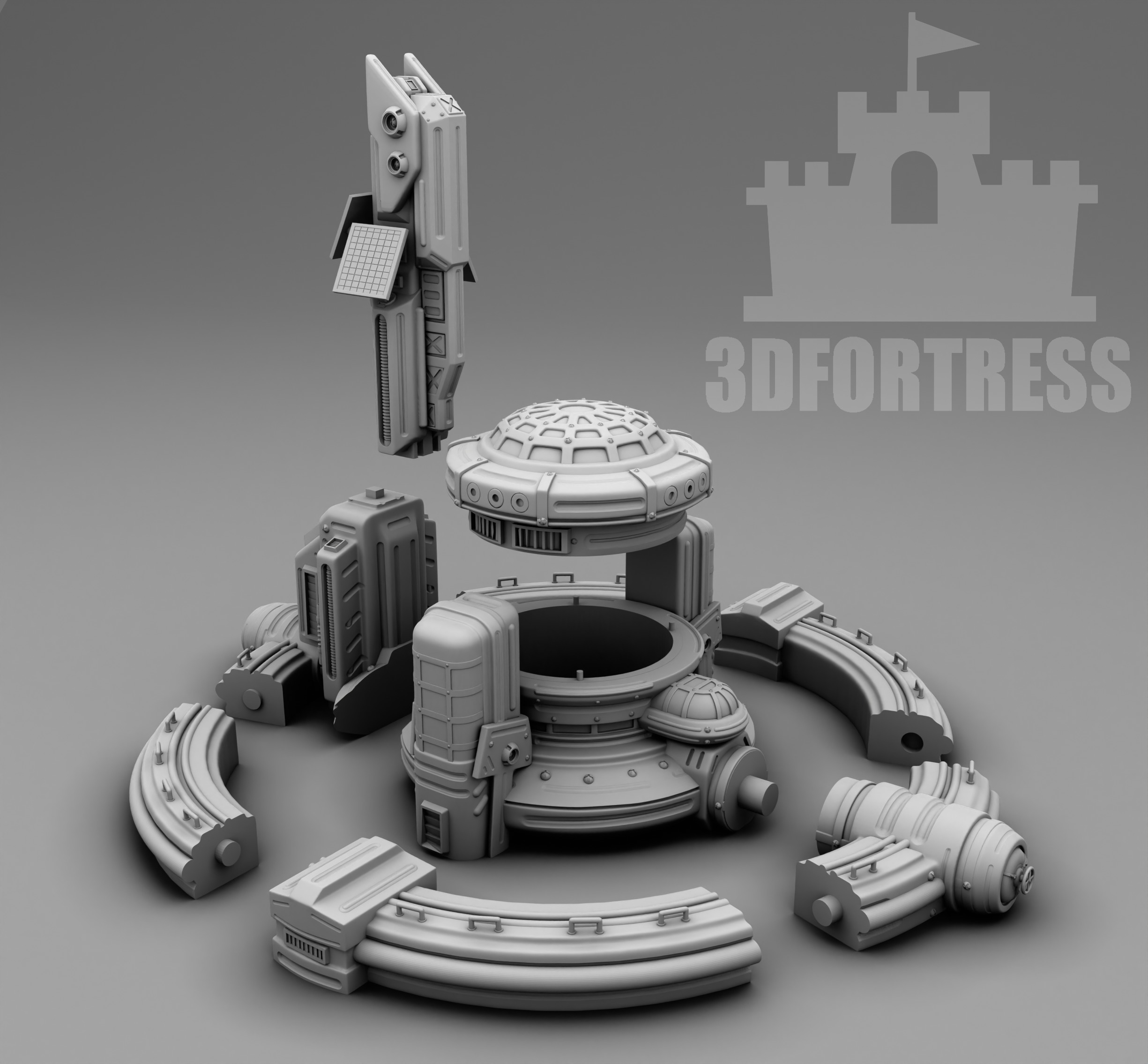 Mars electrical laboratory 3D print model_3