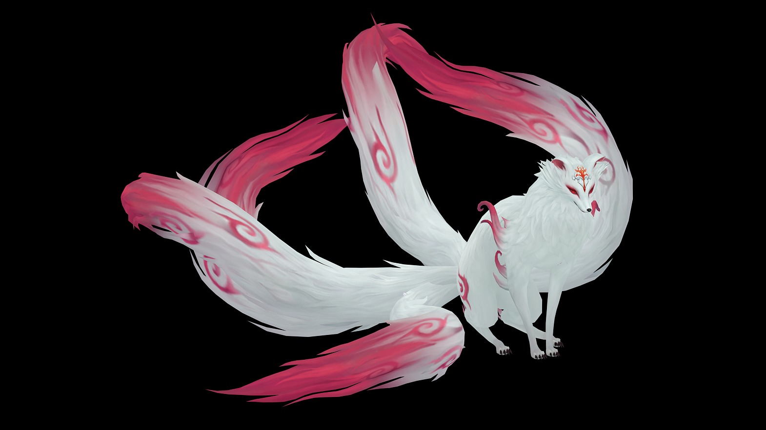 Fox demon 3D model_18