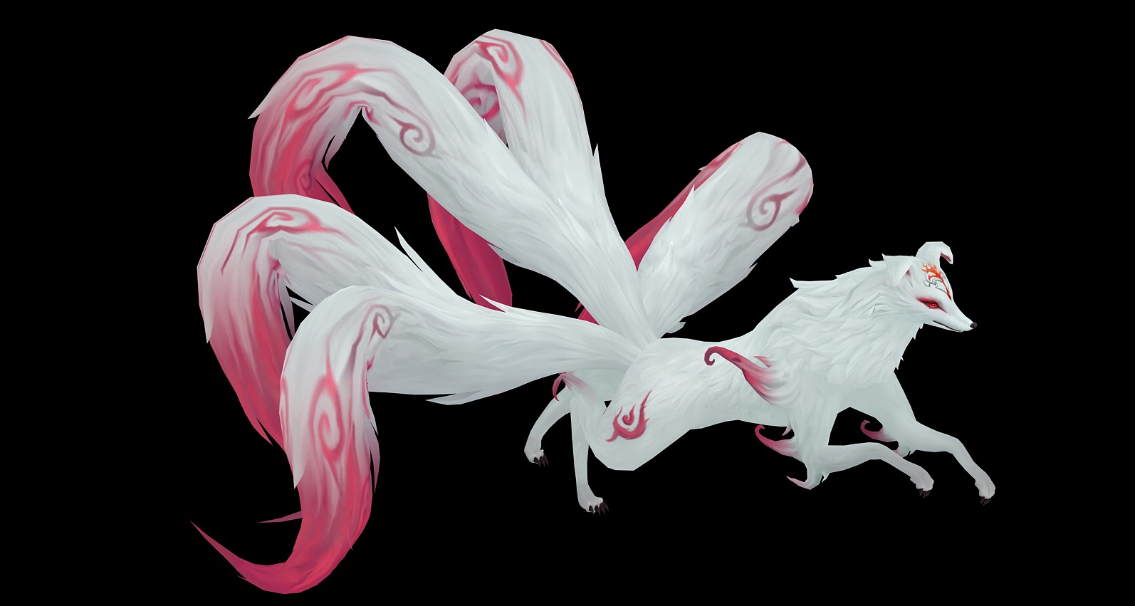 Fox demon 3D model_24