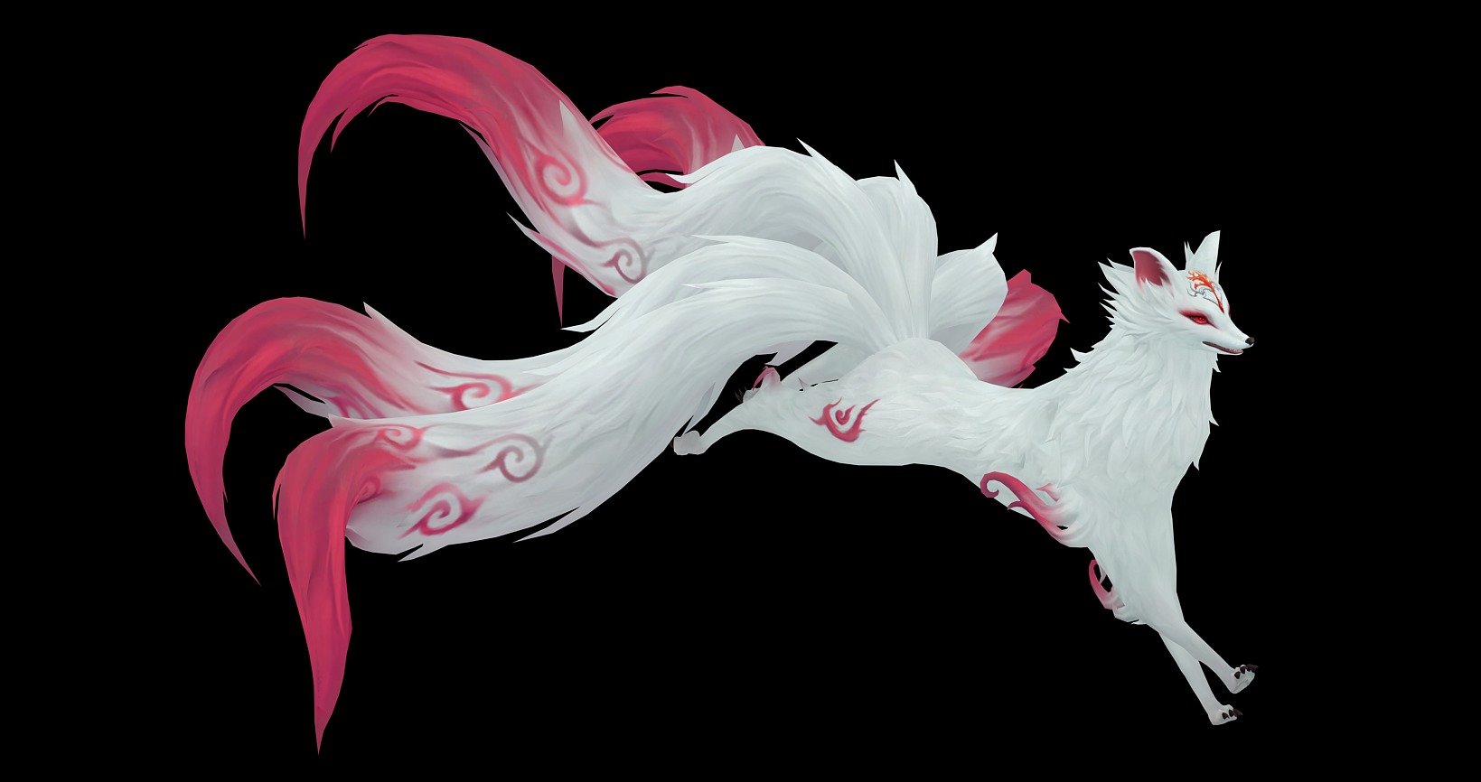 Fox demon 3D model_26