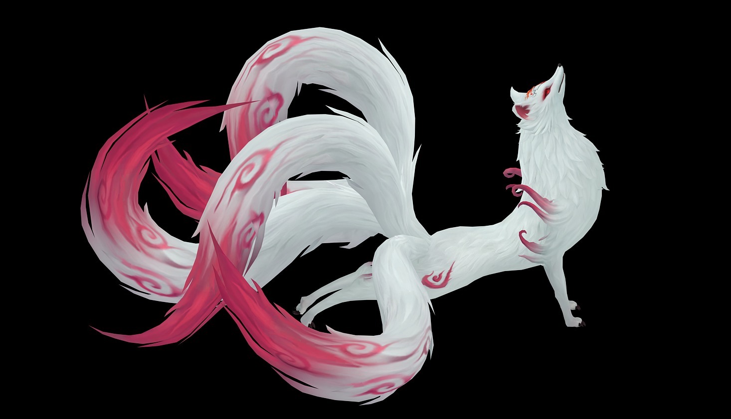 Fox demon 3D model_17