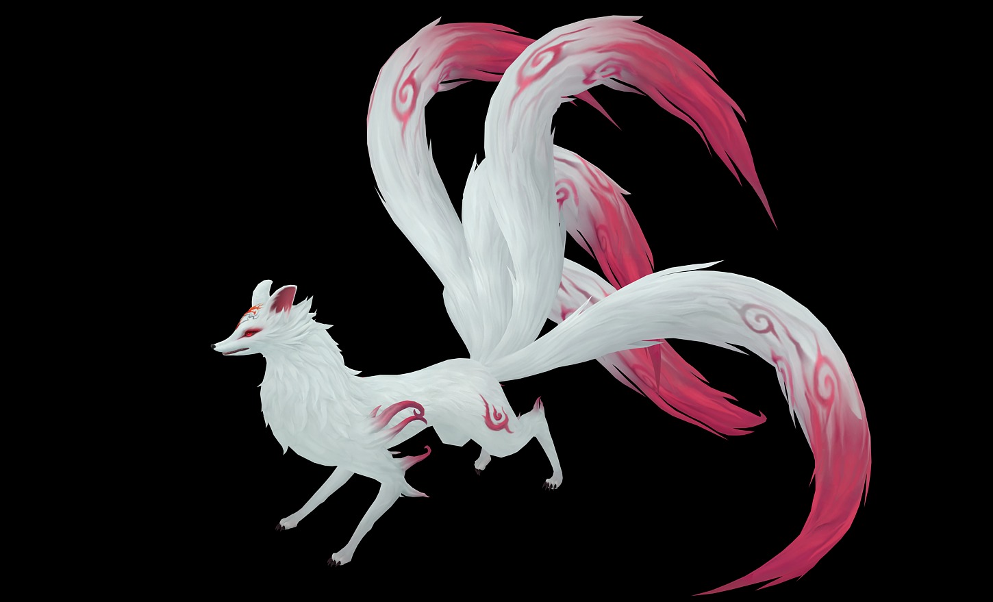 Fox demon 3D model_20