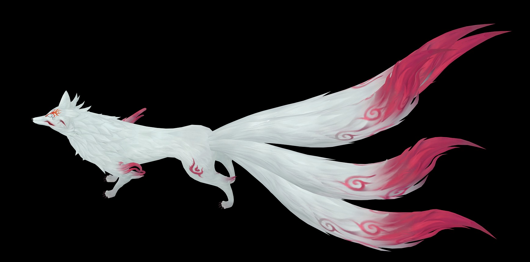 Fox demon 3D model_16