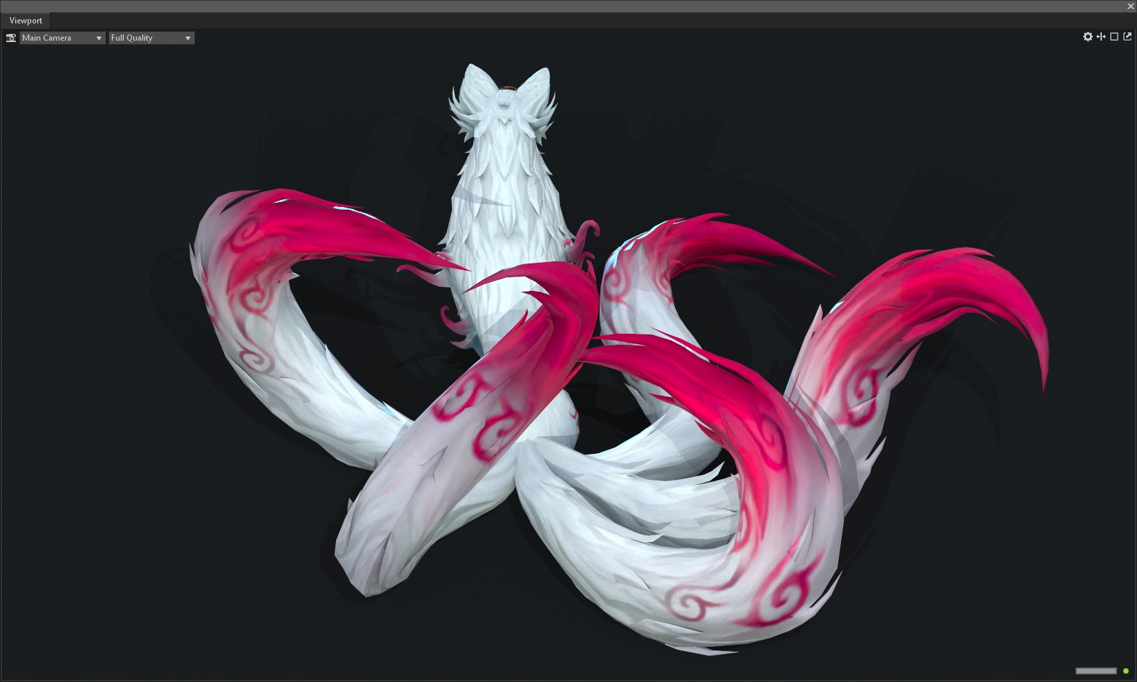 Fox demon 3D model_34